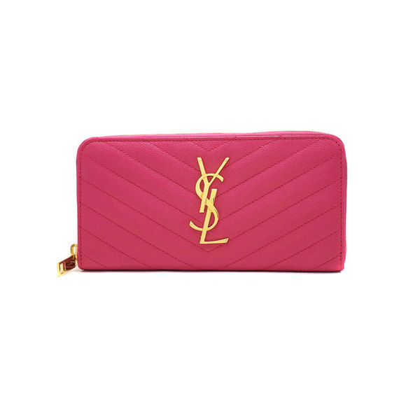 Saint Laurent Wallet Zip Full Paris Monogram - Picture 1 of 5